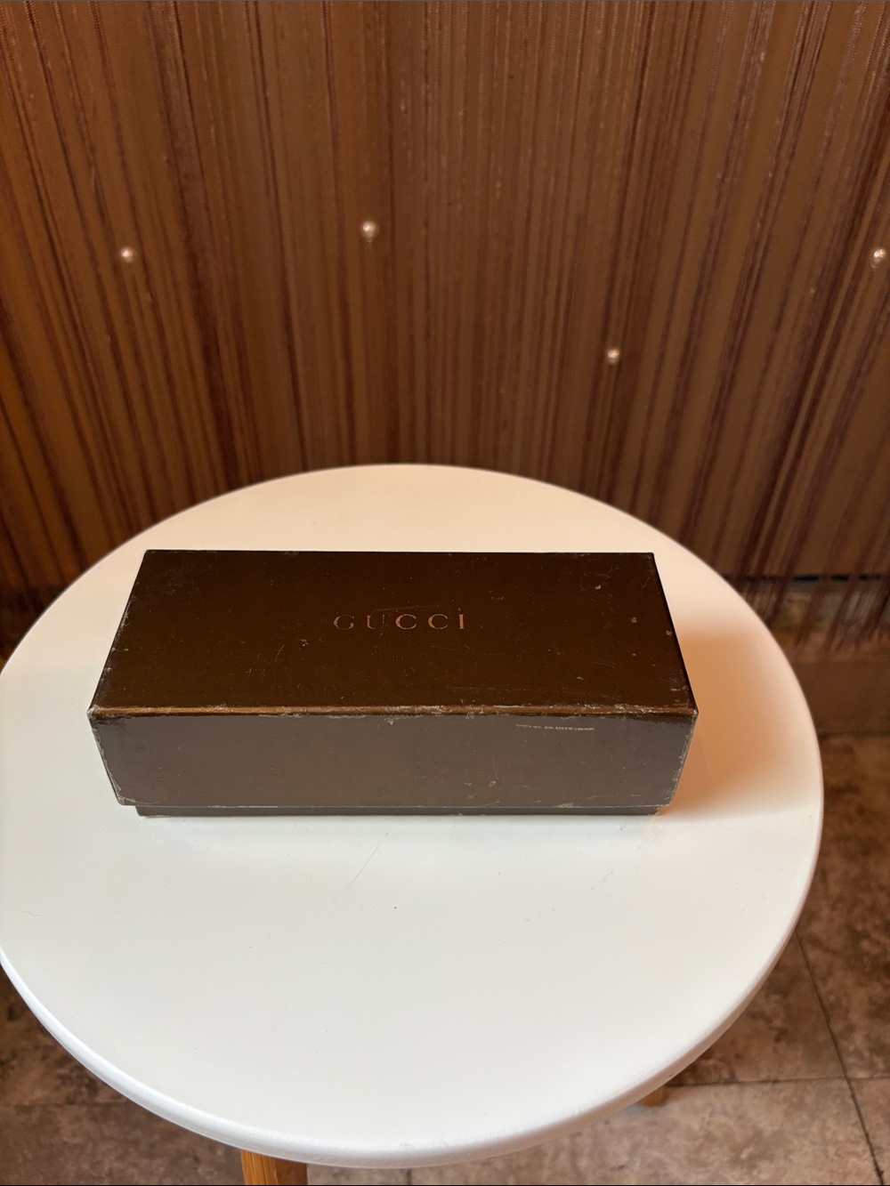 Gucci Brown Accessories Glasses Box